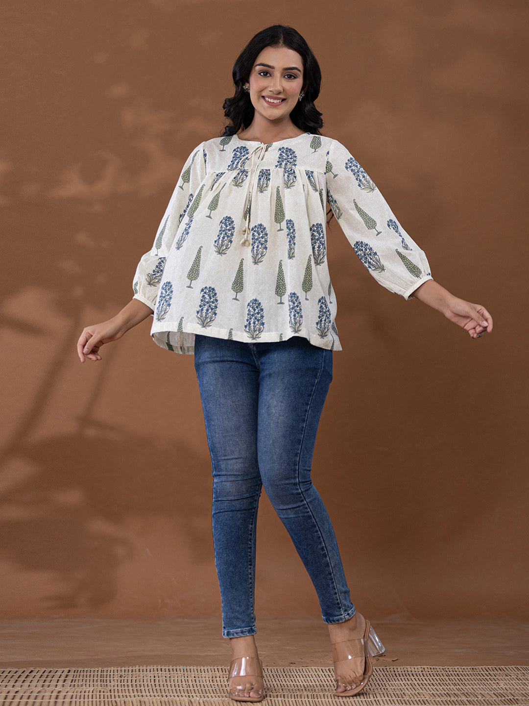 Organic Cotton Short Kurti/ Top